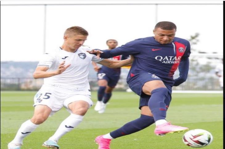 مبابي - مباراة باريس ولوهافر